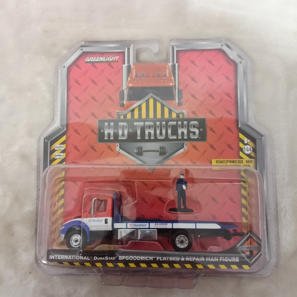 Greenlight HD Trucks Series 12 International DuraStar BFGoodrich Flatbed 1:64